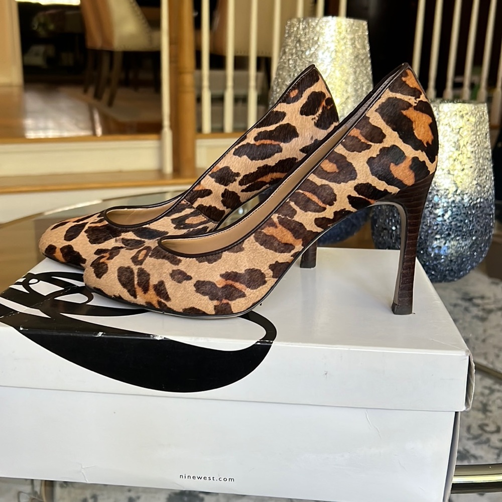 Nine West Drusilla animal print pump